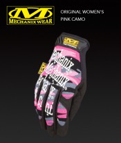 Mechanix Original Women's Gloves Pink Camo